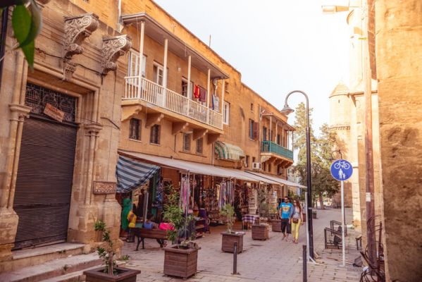 Nicosia Town Centre in Cyprus