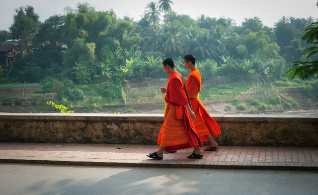 Monks in Loas