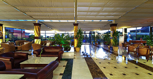 Lobby Area at the Merit Crystal Cove