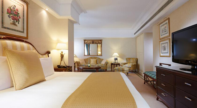 Suite Room at the Crowne Plaza Dubai