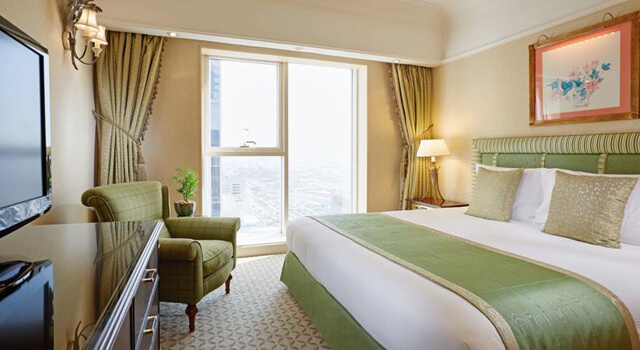 Standard Room at the Crowne Plaza Dubai