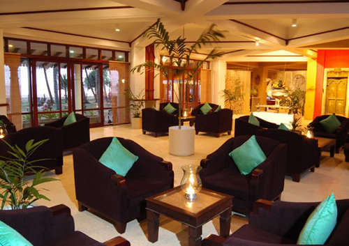 Lobby Area at the Tangerine Beach Hotel