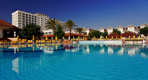 Pool area at the Salamis Bay Conti Resort Hotel