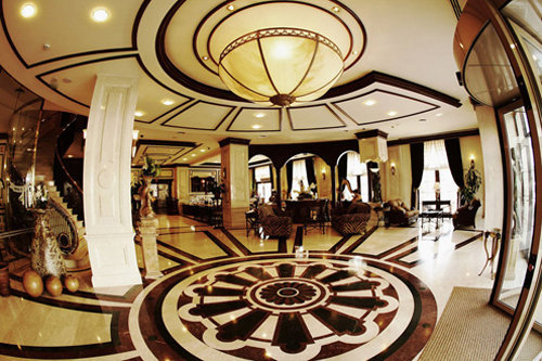Lobby Area at the Rocks Hotel and Casino