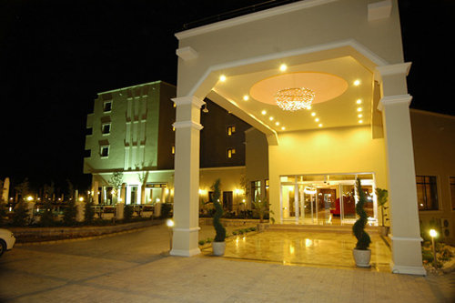 Hotel Entrance at the Vuni Palace
