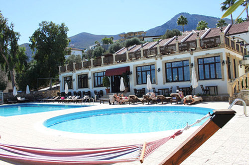 Pool area at the Bellapais Monastery Village
