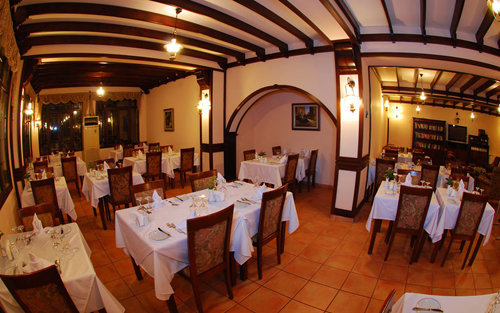 Restaurant area at the Bellapais Monastery Village