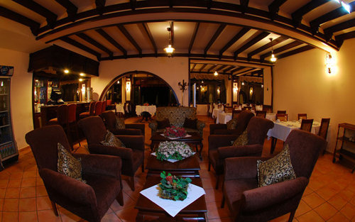 Bar Area at the Bellapais Monastery Village