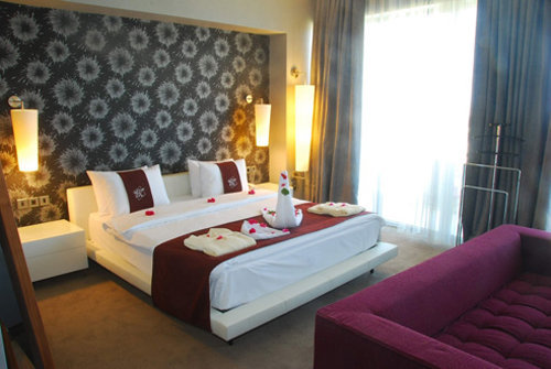 Hotel Room at the Malpas Hotel and Casino