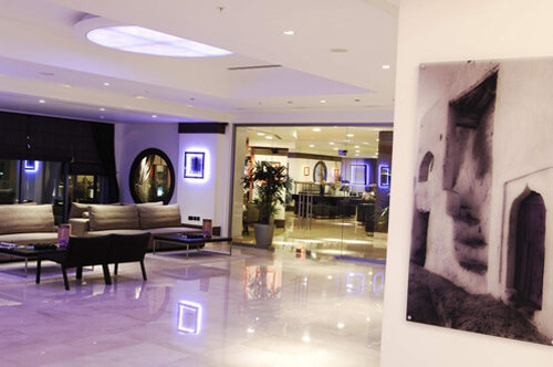 Lobby Area at the Malpas Hotel and Casino