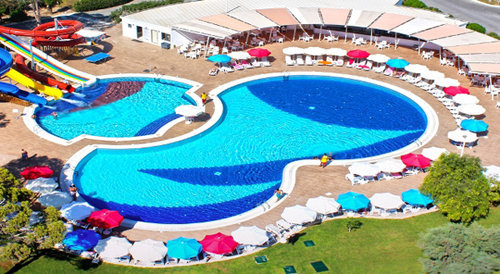 Pool area at the Salamis Bay Conti Resort Hotel