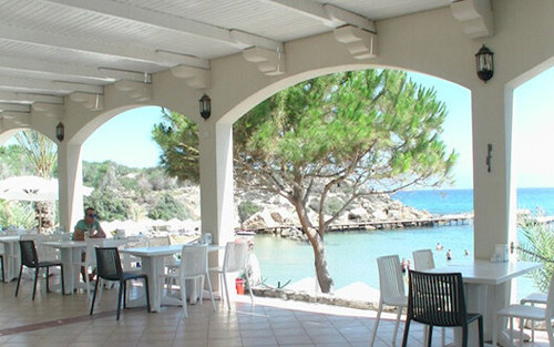 Terrace area at the Denizkizi Resort