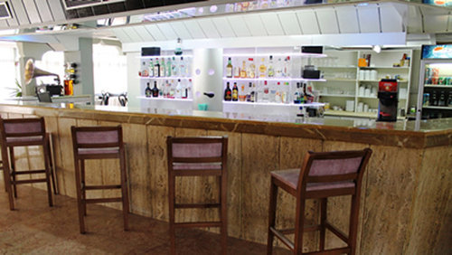 Bar Area at the LA Hotel and Resort