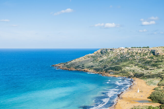 Ramla Bay in Malta